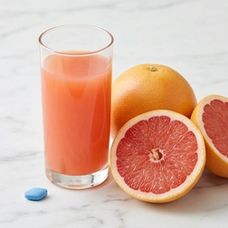 Le jus de pamplemousse augmente-t-il les effets du viagra ?