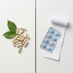 Options en vente libre pour le traitement de la dysfonction érectile.